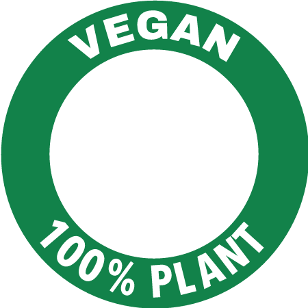Vegan 100% Plant-Based Frame (Green, Transparent)