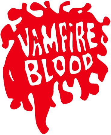 Vampire Blood Red Transparent Text