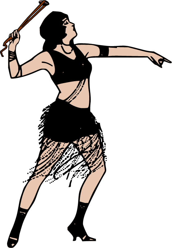 Odd Lady with Sling – Stylized Weapon Use