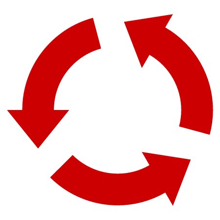 3 Red Arrows Cycle (Public Domain)