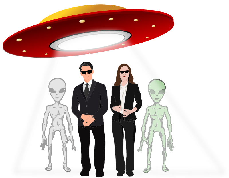 Close Encounter – Illustration Scene
