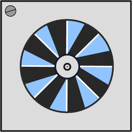 Fan Icon (Heating/Cooling)