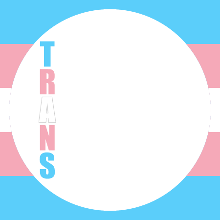 Trans Pride Word + Frame