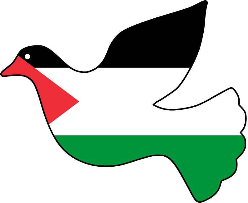 Palestine Peace Dove Icon