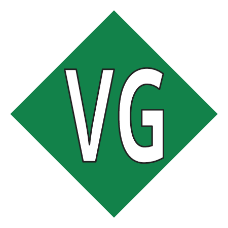 VG Vegan/Vegetarian Symbol (Green Diamond)