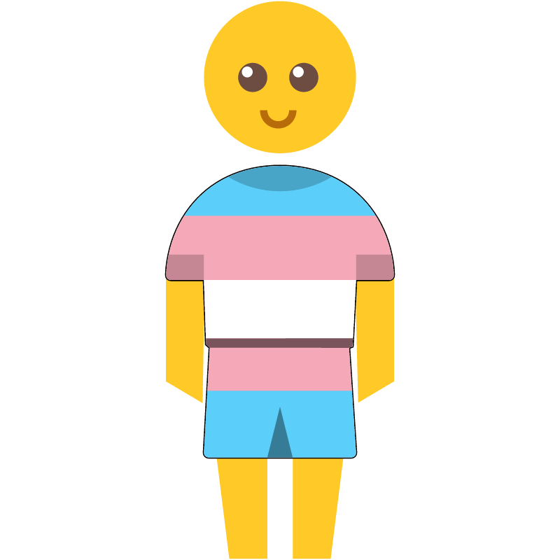 Transgender Preteen Boy Emoji Symbol