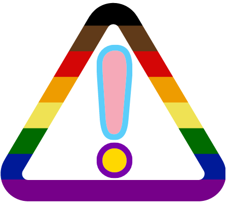 Inclusive Progress Pride Sign (Detailed Colors)