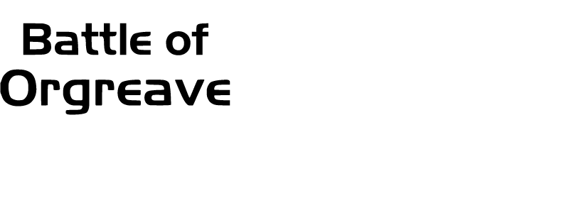 Battle of Orgreave in Black (Newtown Font)