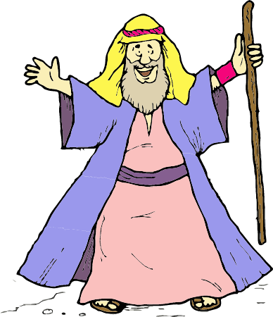 Moses Lifting Rod