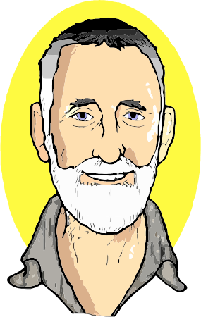 Caricature Male Face