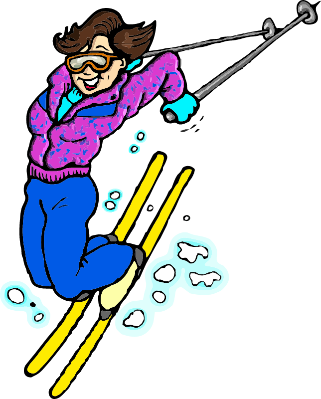 Woman Skiing - Winter Sport