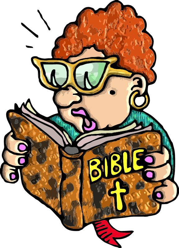Woman Reading Bible