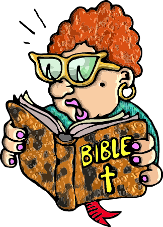 Woman Reading Bible