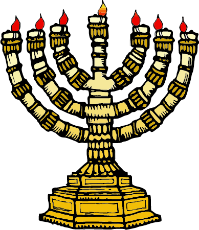 Jewish Menorah