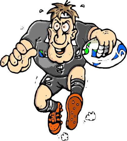 All Black Running with Ball