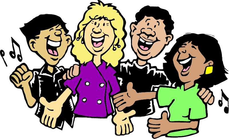 Group Singing Praise