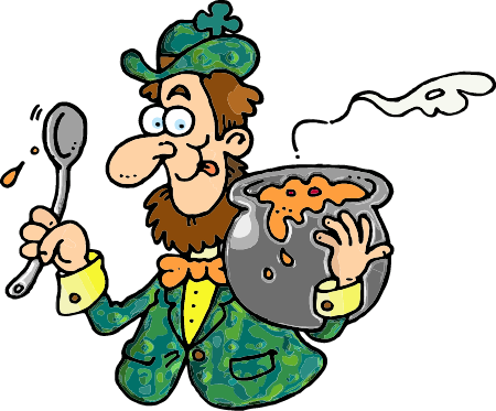 Man with Irish Stew