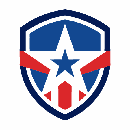 American star badge vector illustration