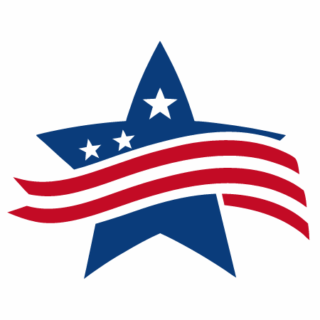 star spangled banner vector illustration
