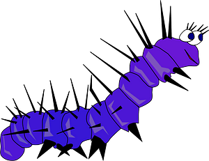 Purple Caterpillar