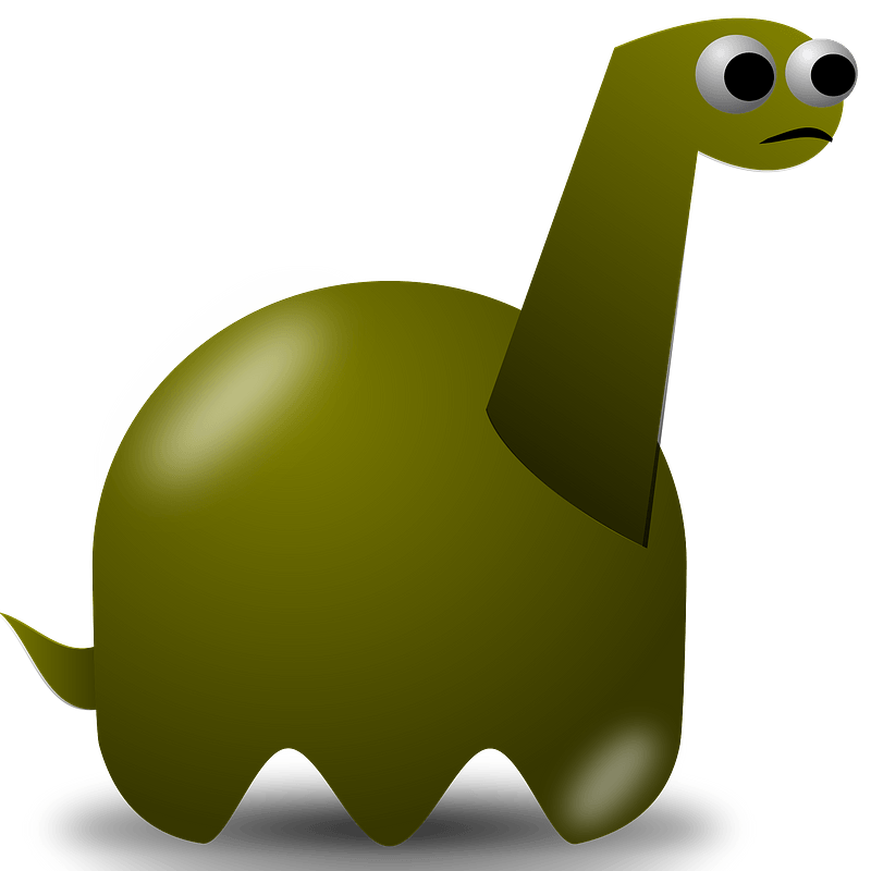 Padepokan: brontosaurus