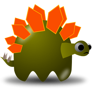 Padepokan: stegosaurus