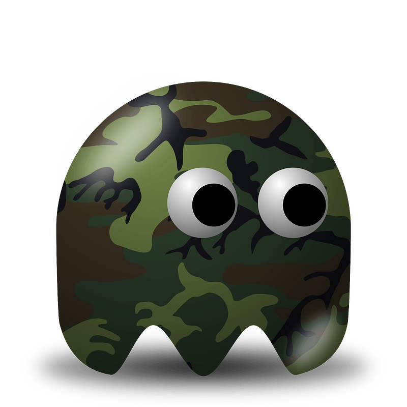 Game baddie: camouflage