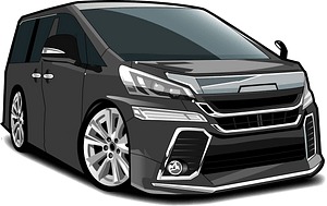 Toyota vellfire car