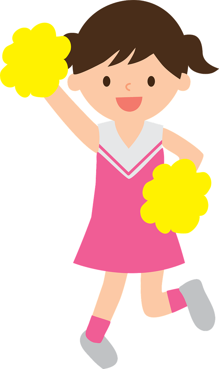 Cheerleader girl