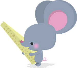 Mouse with Cheese