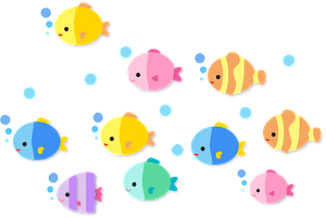 Colorful Fishes 