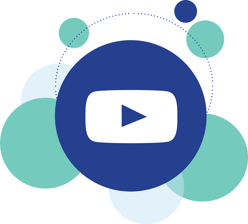 Stylized YouTube logo