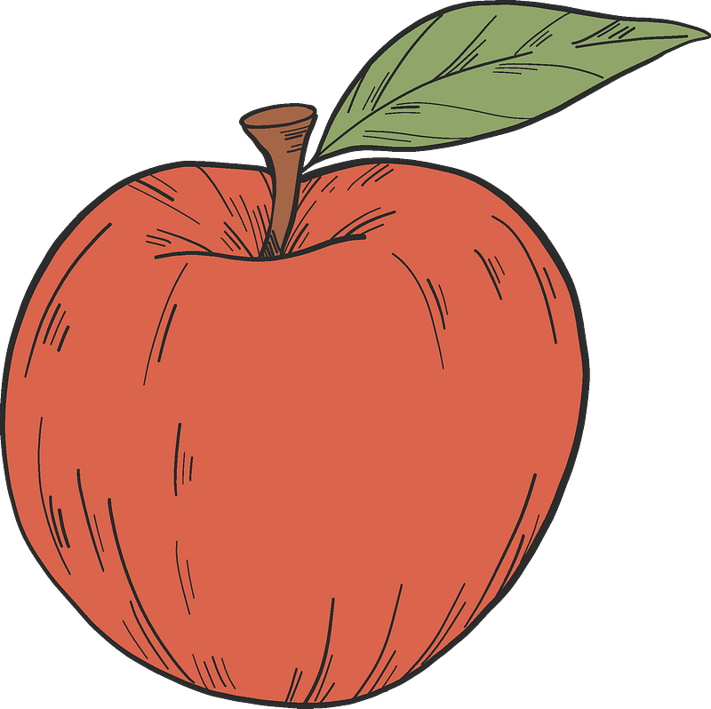 Red apple