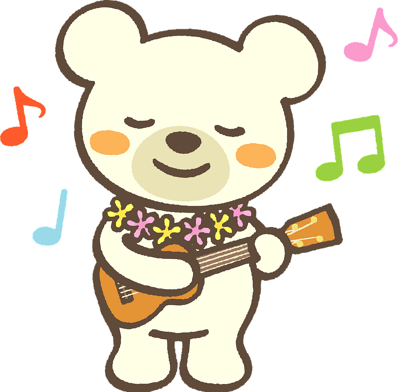 Bear with Guitar