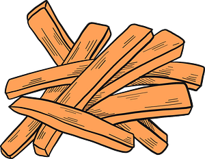 Carrot strips