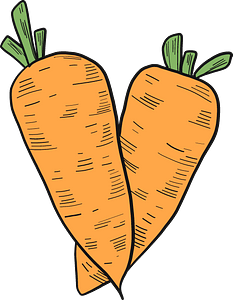 Two carrots