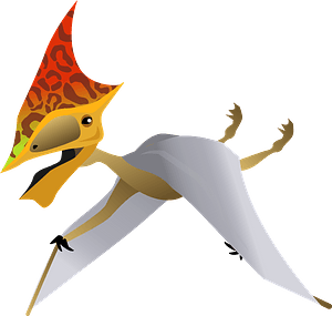 Tapejara dinosaur