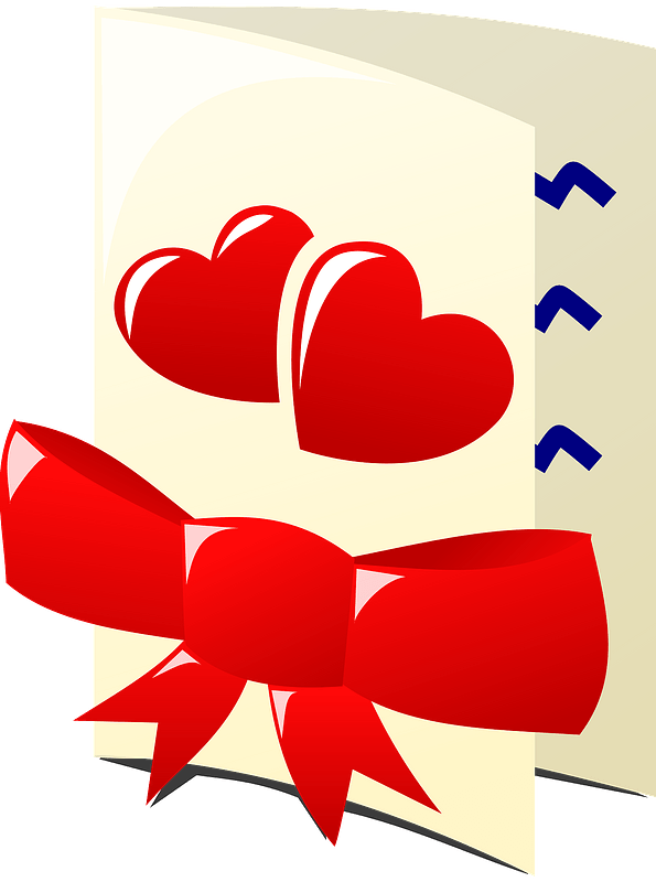 Valentine day card