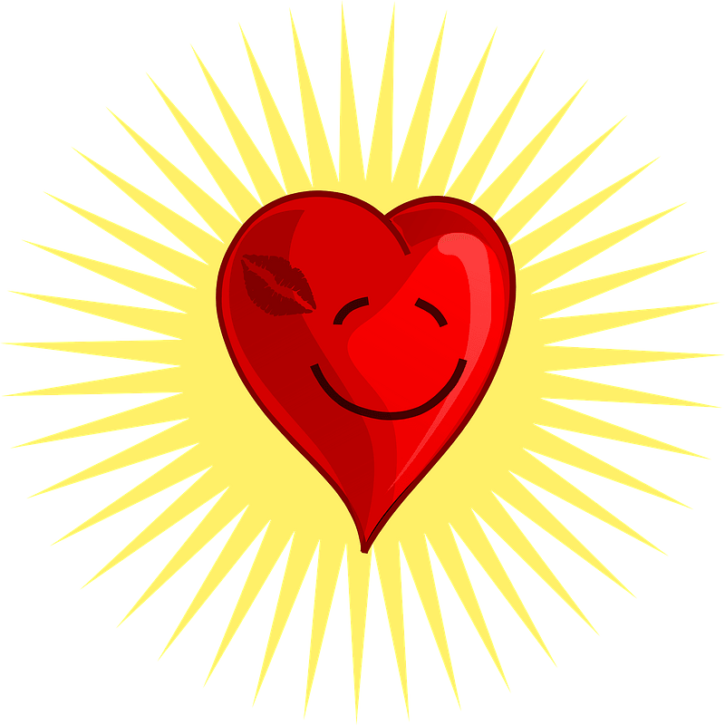 Happy kissed heart