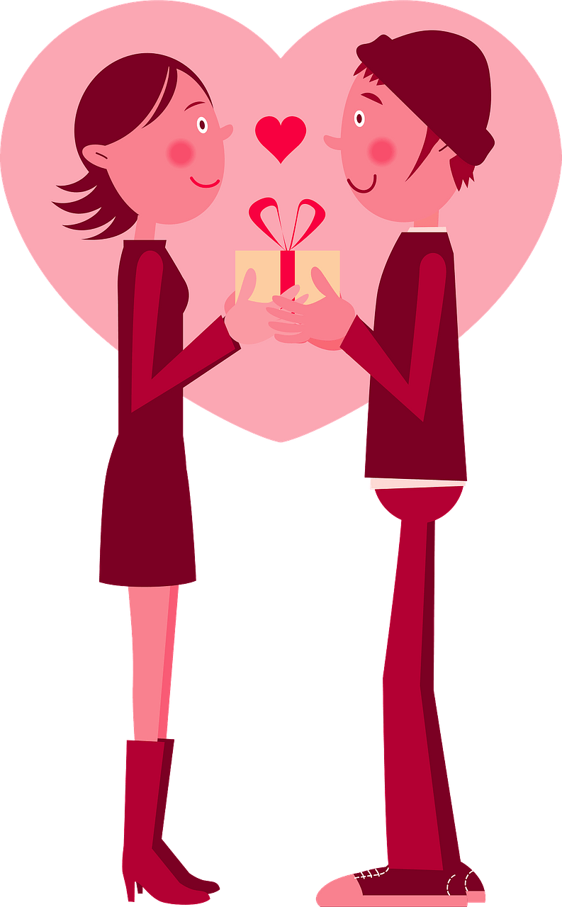 Couple Celebrating Valentine's Day