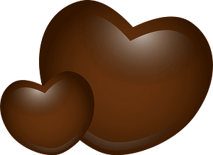 Valentine's Day chocolate heart