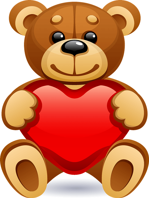 Teddy bear with heart