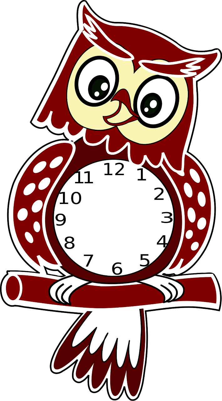 Owl clock