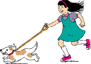 Walking dog
