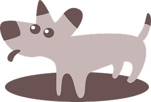 Cartoon dog