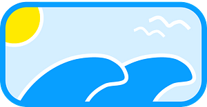 Wave scene