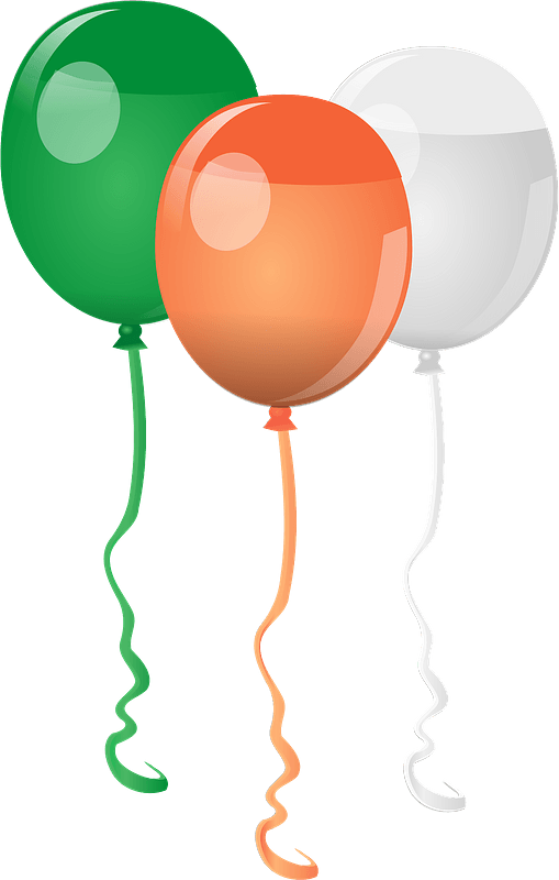 St. Patricks Day balloons