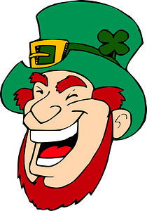 Laughing leprechaun