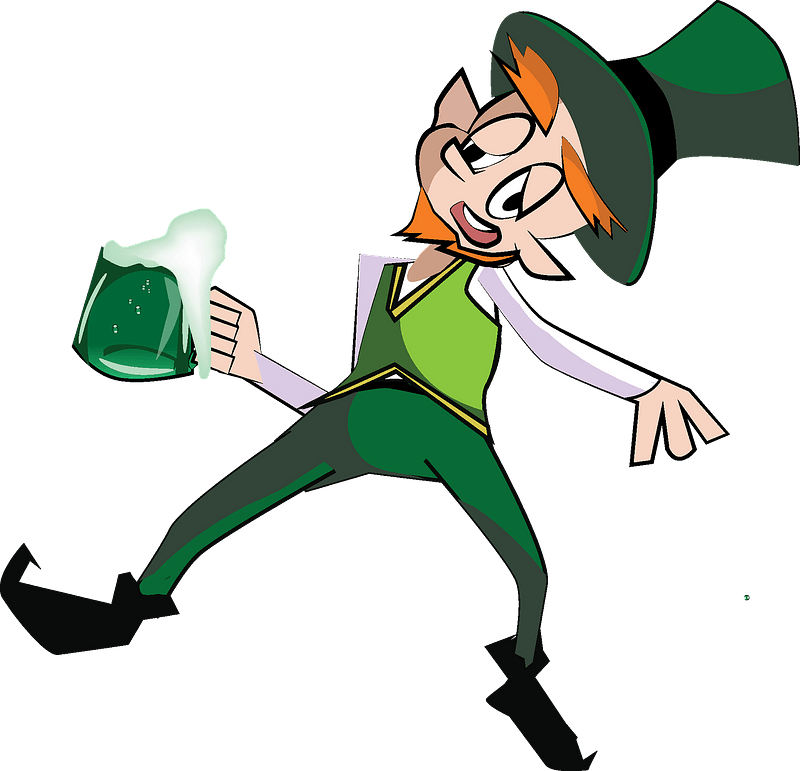 Drunken leprechaun