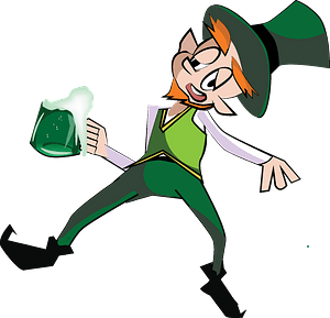 Drunken leprechaun